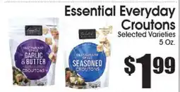 Supremo Foods Inc Essential Everyday Croutons offer