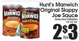 Supremo Foods Inc Hunt's Manwich Original Sloppy Joe Sauce offer