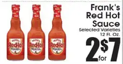 Supremo Foods Inc Frank's Red Hot Sauce offer