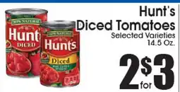Supremo Foods Inc Hunt's Diced Tomatoes offer