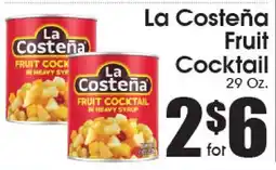 Supremo Foods Inc La Costeña Fruit Cocktail offer