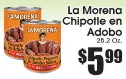 Supremo Foods Inc La Morena Chipotle en Adobo offer