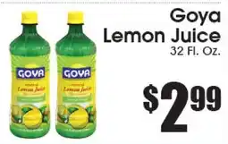 Supremo Foods Inc Goya Lemon Juice offer