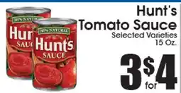 Supremo Foods Inc Hunt's Tomato Sauce offer