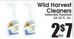 Supremo Foods Inc Wild Harvest Cleaners offer