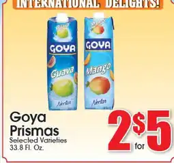 Supremo Foods Inc Goya Prismas offer