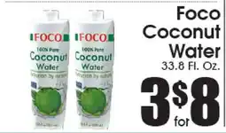 Supremo Foods Inc Foco Coconut Water offer