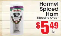 Supremo Foods Inc Hormel Spiced Ham offer