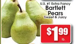 Supremo Foods Inc U.S. #1 Extra Fancy Bartlett Pears offer