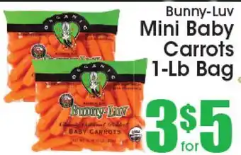 Supremo Foods Inc Bunny-Luv Mini Baby Carrots offer