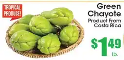 Supremo Foods Inc Green Chayote offer