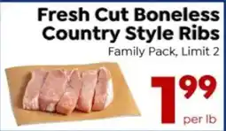 Save a Lot Fresh cut boneless country style ribs offer