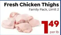 Save a Lot Fresh Chicken Thighs offer