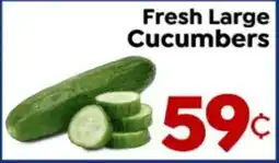 Save a Lot Fresh Large Cucumbers offer
