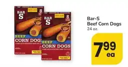Safeway Bar-S beef corn dogs offer