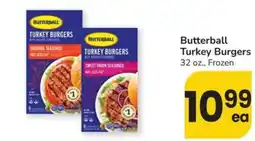 Safeway Butterball turkey burgers offer