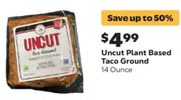 Grocery Outlet Uncut plant based taco ground offer