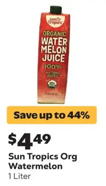 Sun Tropics Org Watermelon