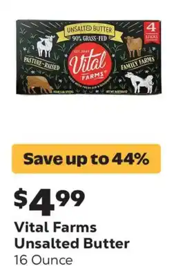 Grocery Outlet Vital Farms Unsalted Butter offer