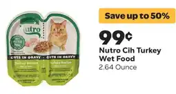 Grocery Outlet Nutro Cih Turkey Wet Food offer
