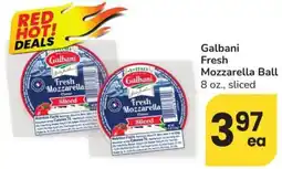 Safeway Galbani fresh mozzarella ball offer