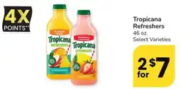 Safeway Tropicana Refreshers offer
