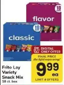 ACME Frito Lay Variety Snack Mix offer