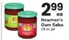 ACME Newman's Own Salsa offer