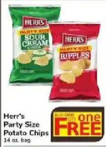 ACME Herr's Party Size Potato Chips offer