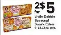 ACME Little Debbie Seasonal Snack Cakes offer