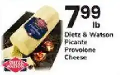 ACME Dietz & Watson Picante Provelone Cheese offer