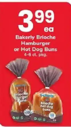 ACME Bakerly Brioche Hamburger or Hot Dog Buns offer