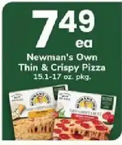 ACME Newman's Own Thin & Crispy Pizza offer