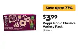 Grocery Outlet Poppi Iconic Classics Variety Pack offer