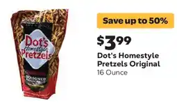 Grocery Outlet Dot's Homestyle Pretzels offer