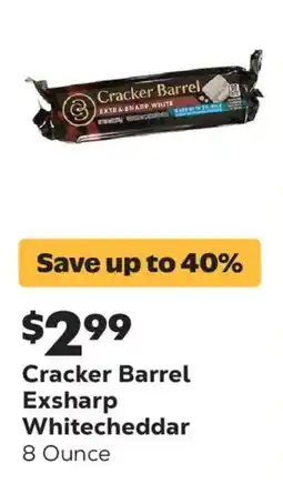 Grocery Outlet Cracker Barrel Exsharp Whitecheddar offer