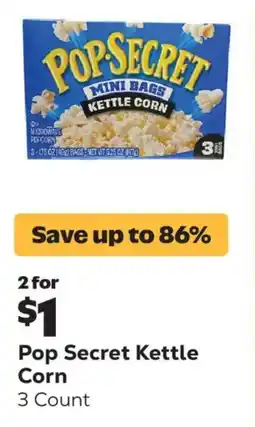 Grocery Outlet Pop Secret Kettle Corn offer