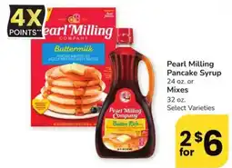 Safeway Pearl Milling pancake syrup or mixes offer