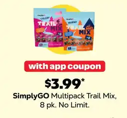 Grocery Outlet SimplyGO Multipack Trail Mix offer