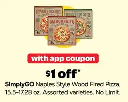 Grocery Outlet SimplyGO Naples Style Wood Fired Pizza offer