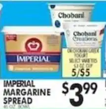 Pioneer Supermarkets Imperial margarine spread offer