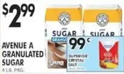 Pioneer Supermarkets Avenue a granulated sugar offer