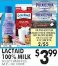 Pioneer Supermarkets Lactaid 100% Milk offer