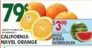 California navel orange