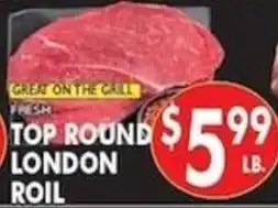 Pioneer Supermarkets Top Round London Roil offer
