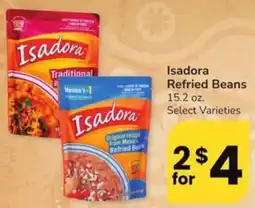 Safeway Isadora Refried Beans offer