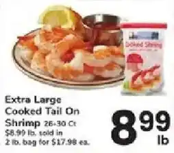 ACME Extra Large Cooked Tail On Shrimp offer