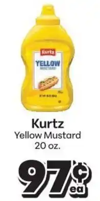 Save a Lot Kurtz yellow mustard offer