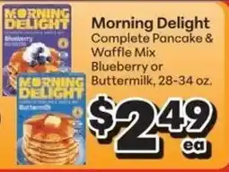 Save a Lot Morning Delight Complete Pancake & Waffle Mix offer