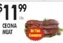 Pioneer Supermarkets Cecina Meat offer